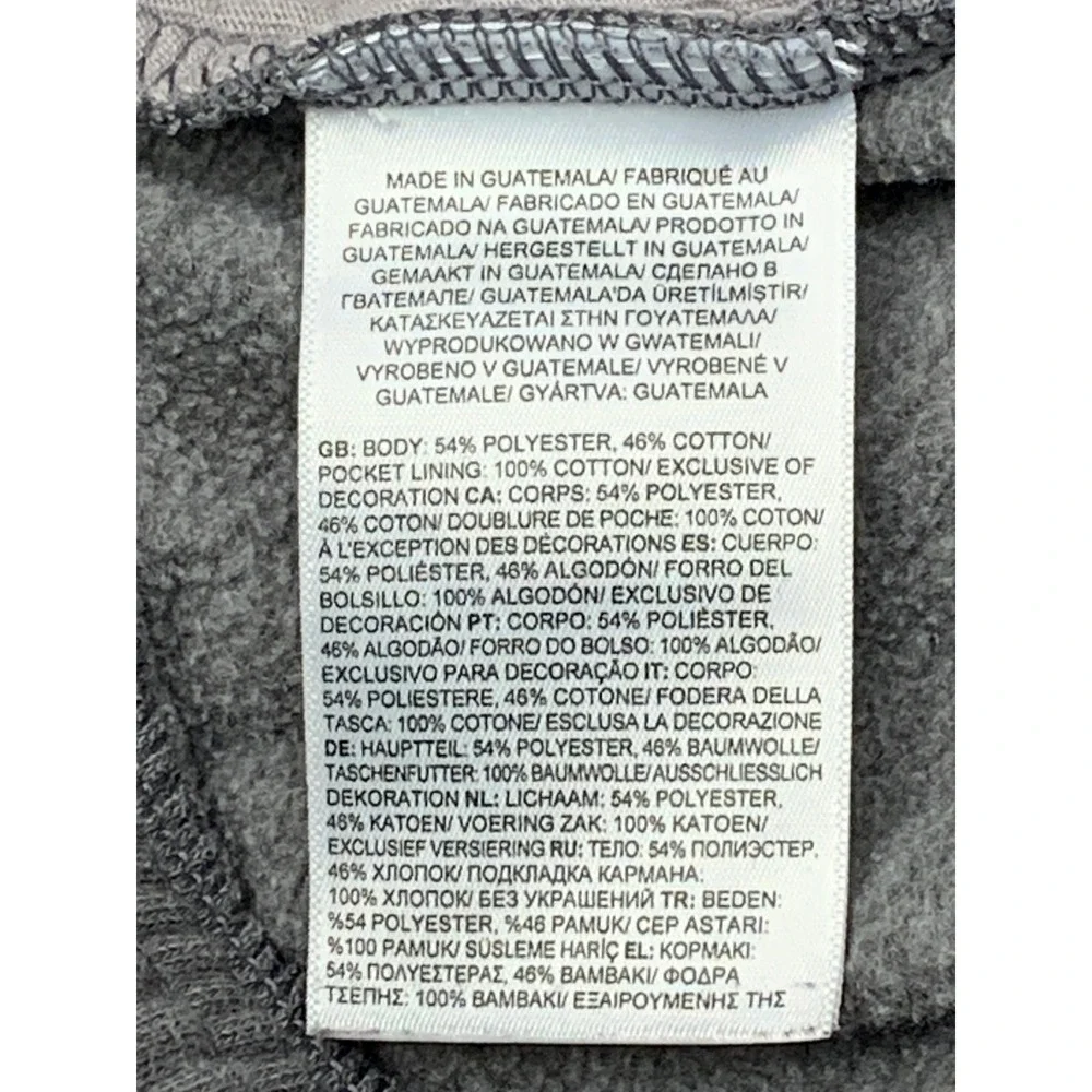 The North Face Sweatpants Mens Large Gray‎ Fleece Joggers Elastic Cuff Pants L